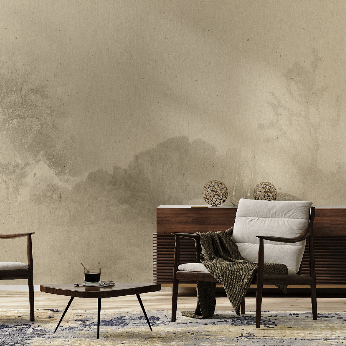 Tapet miraju kin (mirage gold), dream prints 